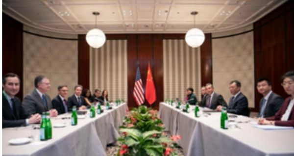 वांग यी ने अमेरिकी विदेश मंत्री एंटनी ब्लिंकन से मुलाकात की