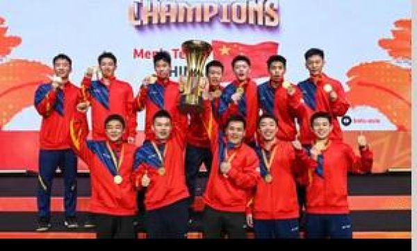 चीनी पुरुष बैडमिंटन टीम ने एशियाई चैंपियनशिप जीती