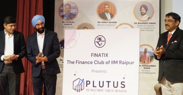 आईआईएम रायपुर के वित्त क्लब द्वारा विद्यार्थी-नेतृत्व वाली निवेश पहल प्लूटस इन्वेस्टमेंट फंड