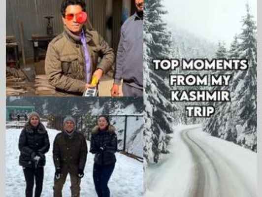 सचिन ने दुनिया को 'जम्मू-कश्मीर का अनुभव लेने' के लिए आमंत्रित किया
