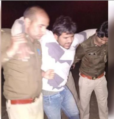 मेरठ में मुठभेड़ के बाद पुलिस ने दो गौ तस्कर पकड़ा, एक फरार