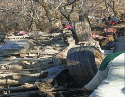 जम्मू-कश्मीर के रामबन में सड़क दुर्घटना में दो की मौत