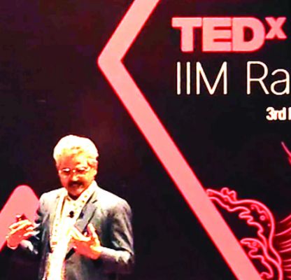 आईआईएम रायपुर में टेडएक्स प्रेरक प्रदर्शनों के सात साल पूरे