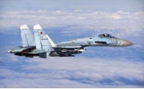 रूस ने सीमा के निकट फ्रांसीसी सैन्य विमानों को खदेड़ा