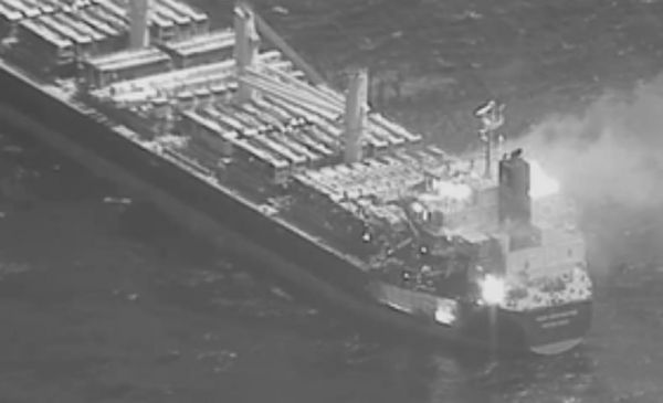 मालवाहक जहाज पर हौथी मिसाइल हमले में तीन की मौत: अमेरिकी सेना