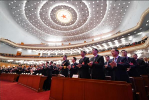 14वीं चीनी राष्ट्रीय जन प्रतिनिधि सभा का दूसरा अधिवेशन समाप्त