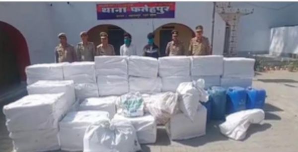 सहारनपुर में 8 लाख के विस्फोटक के साथ दो नाबालिग समेत चार गिरफ्तार