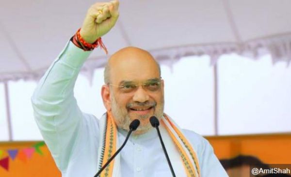 सपा और कांग्रेस कभी नहीं चाहती थीं कि राम मंदिर का निर्माण हो : अमित शाह