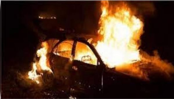 राजस्थान में ट्रक से टकराने के बाद कार में आग लगी, 2 बच्चों समेत 7 लोग जिंदा जले