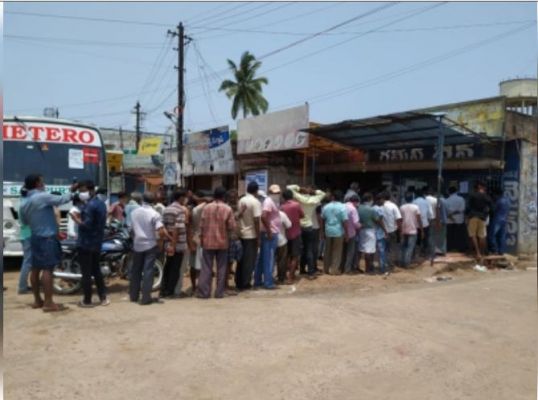तमिलनाडु में शराब की दुकानें आज से तीन दिन तक रहेंगी बंद