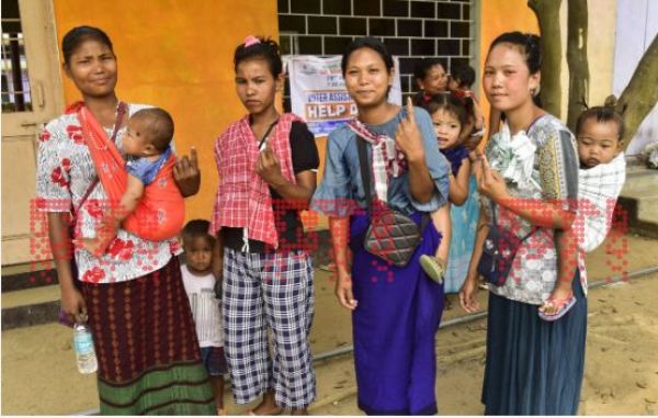 मणिपुर में सुबह नौ बजे तक 12.6 प्रतिशत से अधिक मतदान