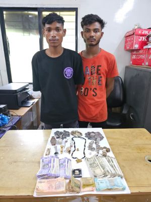 3 भाइयों के  सूने मकानों से चोरी करने वाले 2 लड़के गिरफ्तार