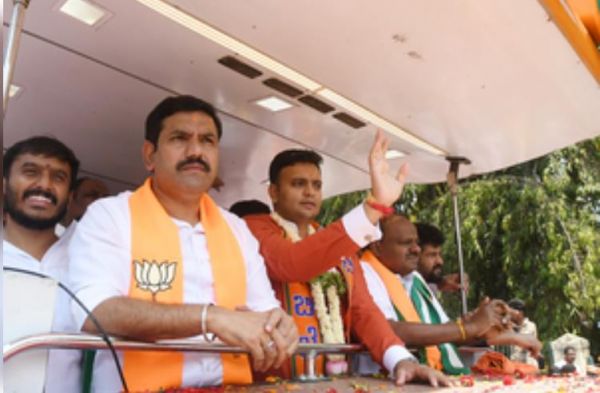 प्रियंका गांधी के दौरे का कर्नाटक में कोई असर नहीं : प्रदेश बीजेपी अध्यक्ष