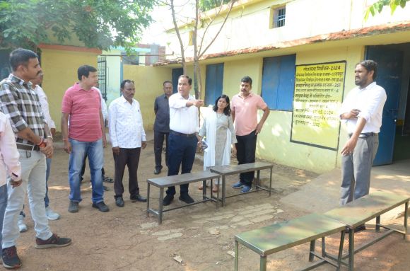 तेज गर्मी, मतदान केन्द्रों में कूलर-नींबू पानी की सुविधा