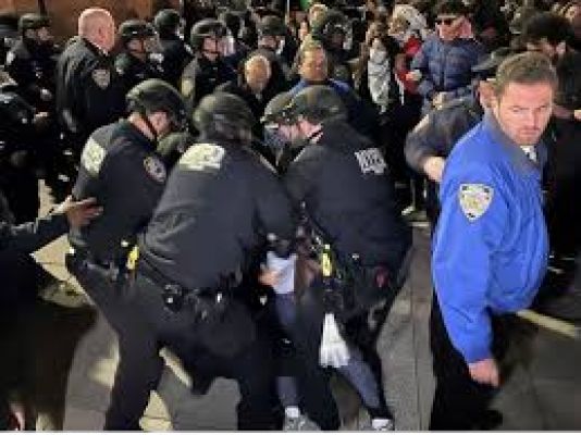 कोलंबिया यूनिवर्सिटी कैंपस में न्यूयॉर्क पुलिस के दाख़िल होने के बाद यूनिवर्सिटी ने कहा- हमारे पास कोई विकल्प नहीं था