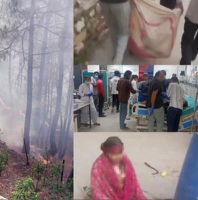 उत्तराखंड के स्यूनराकोट में जंगल की आग में 2 मजदूरों की मौत
