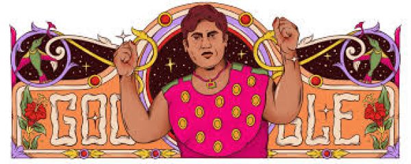 गूगल ने डूडल के मा‍ध्यम से ‘भारत की पहली महिला पहलवान’ हमीदा बानो को दी श्रद्धांजलि