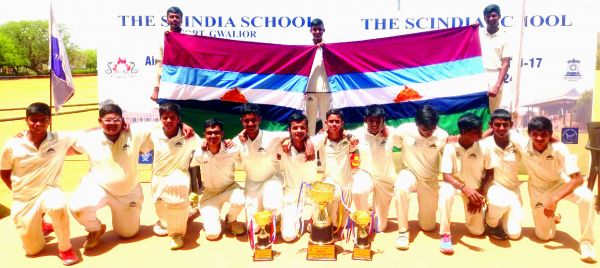 अखिल भारतीय आईपीएससी अंडर-17 बालक क्रिकेट स्पर्धा 2024 में राजकुमार कॉलेज विजेता 