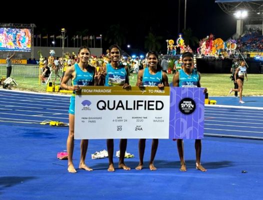 भारत की महिला और पुरुष 4X400 मीटर रिले रेस टीमों ने पेरिस ओलंपिक के लिए क्वालीफाई किया