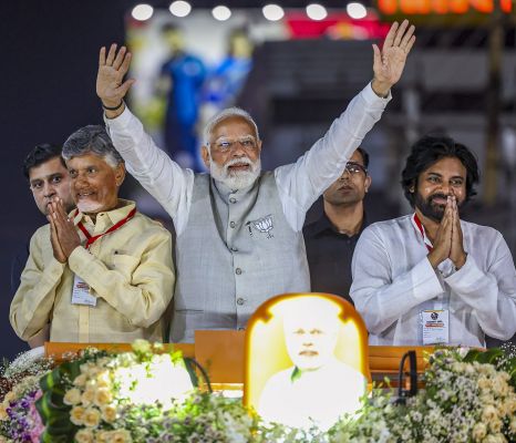 आंध्र प्रदेश की ‘भ्रष्ट’ वाईएसआर कांग्रेस पार्टी की सरकार चार जून के बाद अतीत की बात हो जाएगी: मोदी
