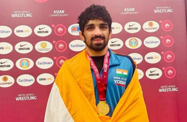 पेरिस ओलंपिक के पुरुष रेसलिंग इवेंट में अमन सहरावत ने भारत के लिए पहला कोटा हासिल किया