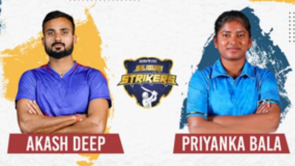 बंगाल प्रो टी20 लीग: आकाश दीप और प्रियंका बाला होगें सिलीगुड़ी स्ट्राइकर्स के मार्की खिलाड़ी