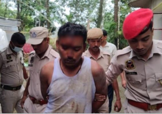 असम में पति ने धारदार हथियार से की पत्नी की हत्या, गिरफ्तार