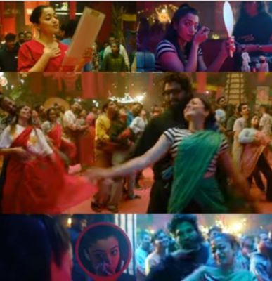 'पुष्पा 2' का दूसरा गाना 'अंगारों' हुआ रिलीज, रश्मिका को बाहों में लेकर अल्लू ने किया डांस 