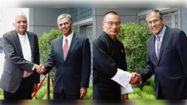 भूटान के पीएम, श्रीलंका के राष्ट्रपति दिल्ली पहुंचे 