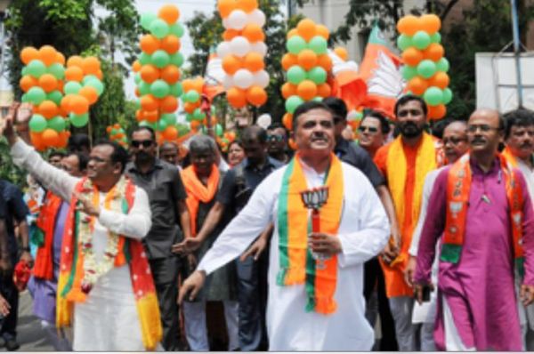 बंगाल में भाजपा की भावी चुनावी रणनीति के लिए कांथी व तामलुक हो सकते हैं पैमाना 