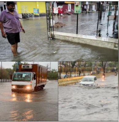 दिल्ली में बारिश ने तोड़ा 88 साल का रिकॉर्ड, पूरा एनसीआर पानी-पानी