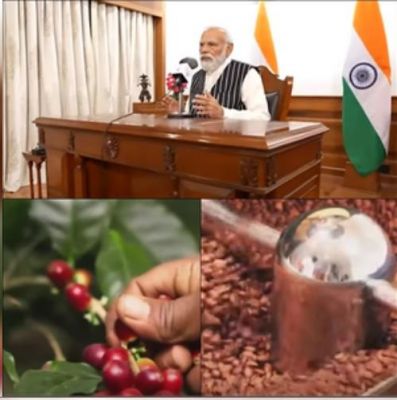 मन की बात में पीएम मोदी बोले - भारत के उत्पादों की विदेशों में बहुत मांग; बताई अराकू कॉफी, स्नो पी की खासियत 