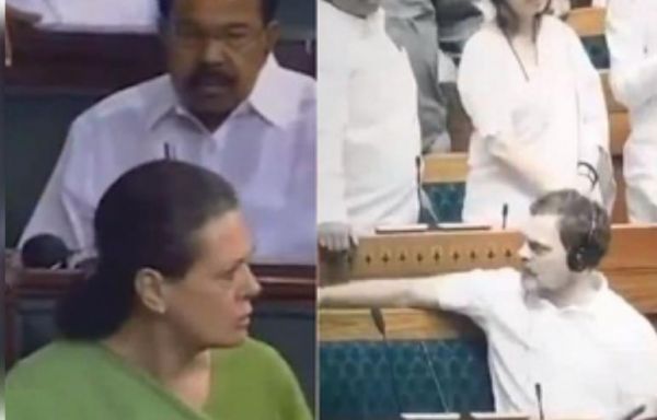 2012 से 2024 तक कुछ भी तो नहीं बदला, मां सोनिया ने संसद में जो किया था, राहुल गांधी ने उसी को दोहराया 