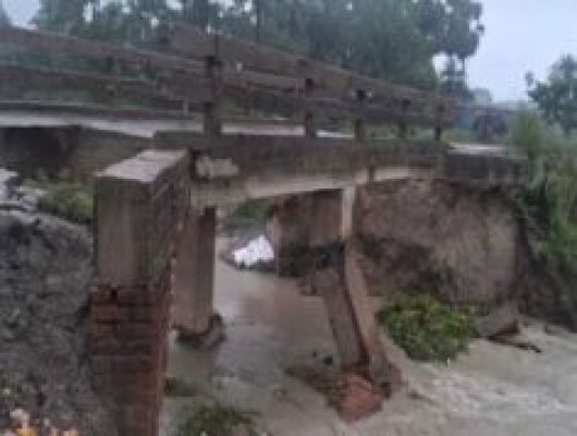 बिहार में 15 दिन के भीतर गिरा 10 वां पुल