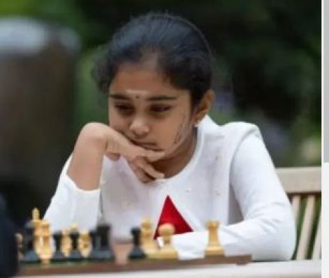 भारतीय मूल की स्कूली छात्रा इंग्लैंड की शतरंज टीम में सबसे कम उम्र की खिलाड़ी