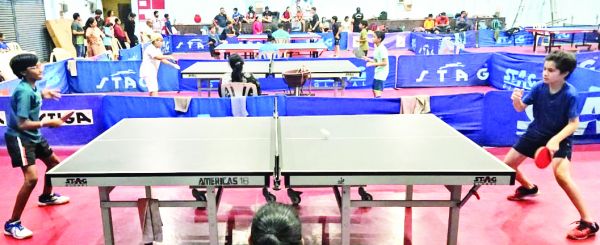 रायपुर जिला मानसून लीग टेबल टेनिस स्पर्धा आरंभ 