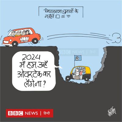 कीर्तिश भट्ट का कार्टून बीबीसी प