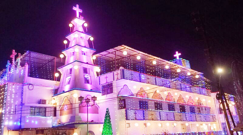 मसीह समाज ने धूमधाम से मनाया क्रिसमस