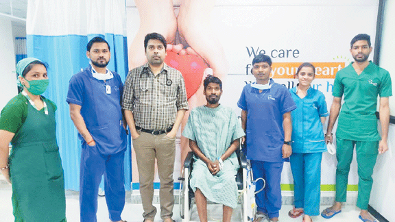 सुयश हॉस्पिटल में बीएमवी कर बचाई जान