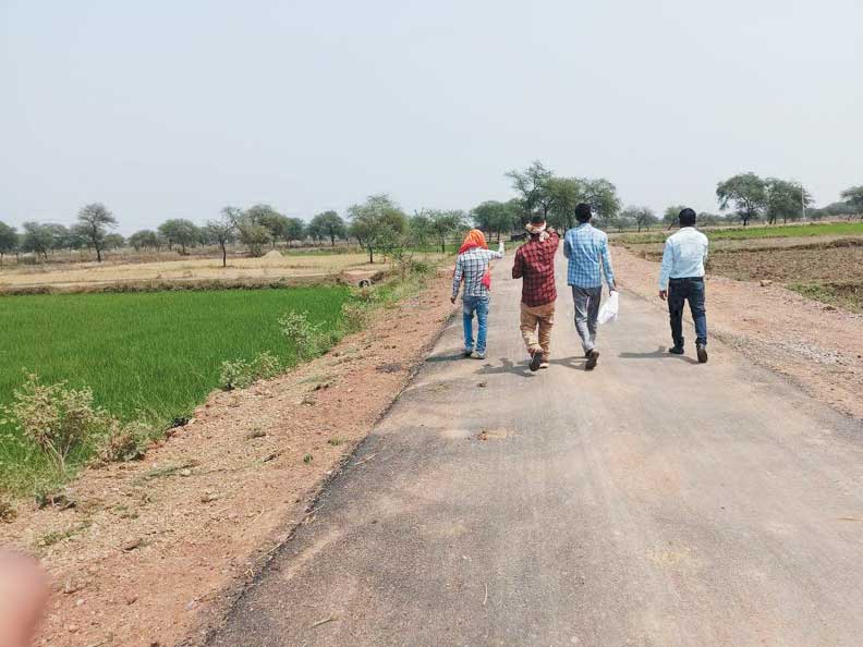  किशुनगढ़ से नेउरगांव पहुंच मार्ग पक्की सडक़ बनी, ग्रामीण खुश
