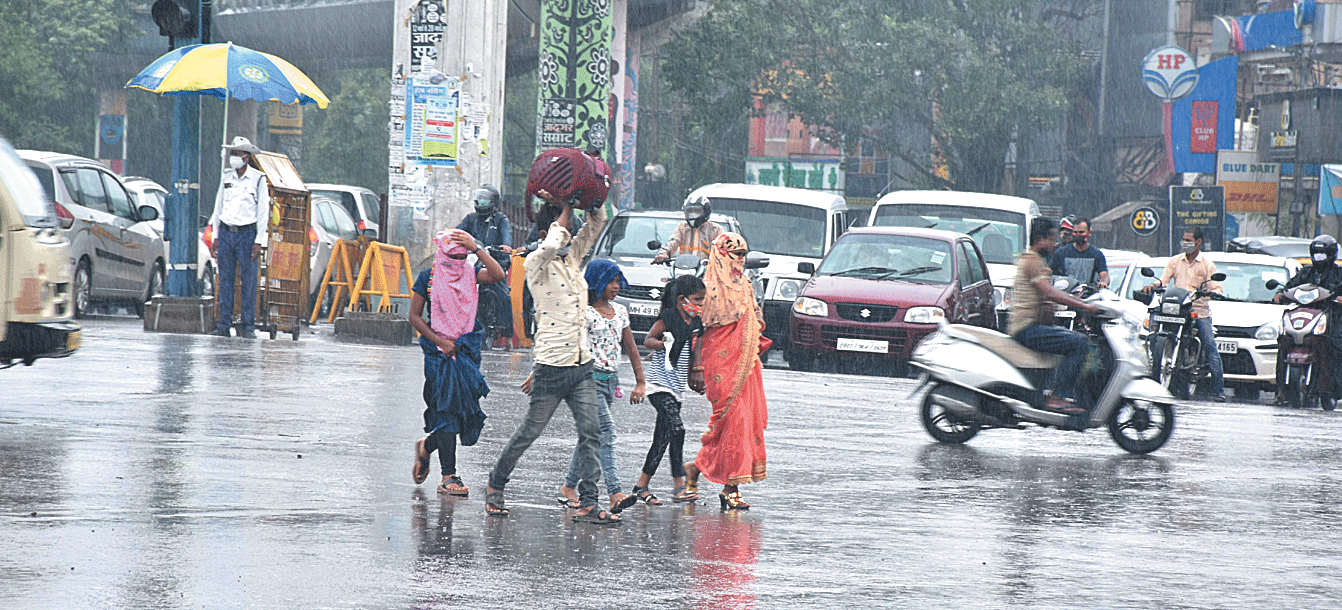  छत्तीसगढ़ के कई जिलों में शाम को तेज हवा के साथ हुई बारिश