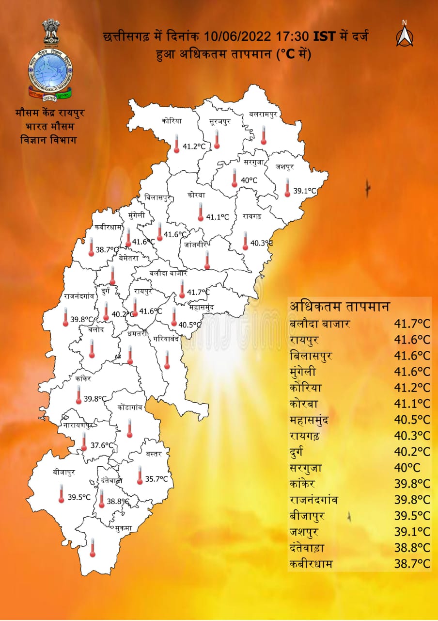 आज शहरों का तापमान: कल से तापमान में गिरावट के संकेत, बारिश हो सकती है‌‌