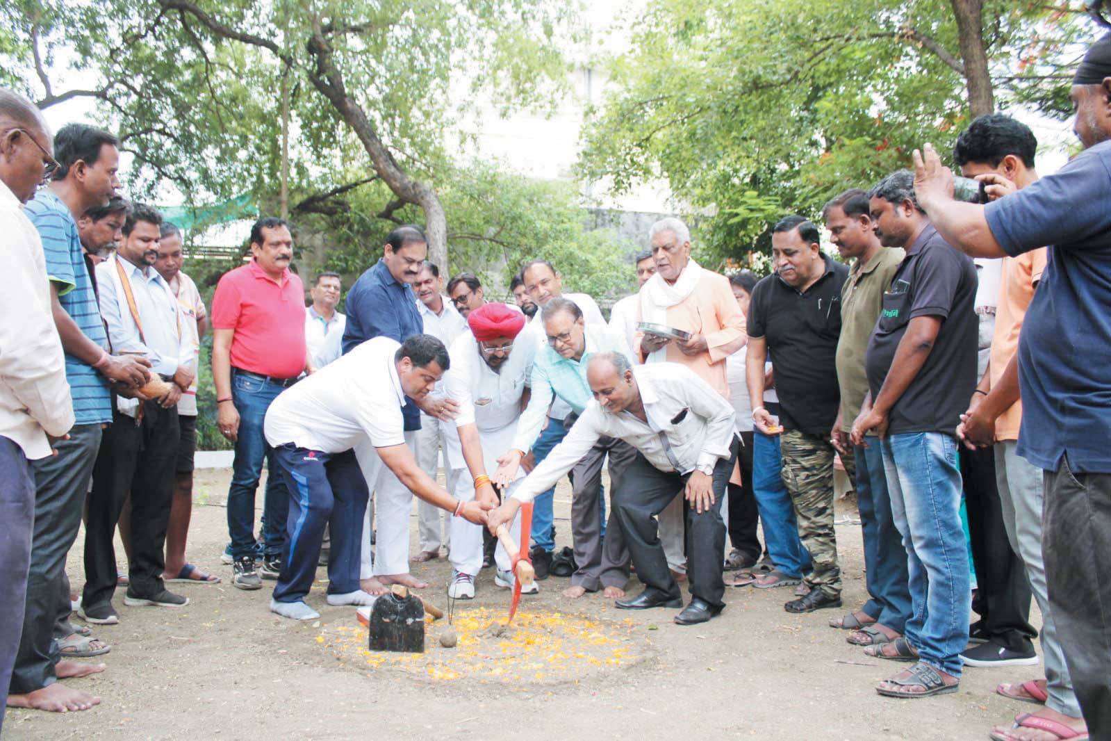 जुनेजा ने श्यामनगर में 44 लाख के विकास कार्य शुरू कराया, गार्डन बनेगा नया