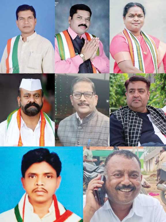 जिले से 8 नेता बने प्रदेश कांग्रेस कमेटी सदस्य
