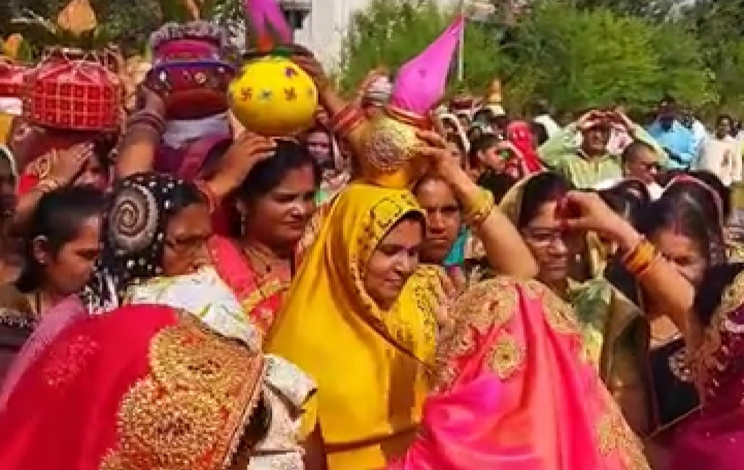सहस्त्रबाहु जयंती पर सिन्हा समाज ने निकाली शोभायात्रा