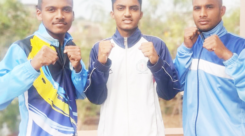 राष्ट्रीय फेडरेशन कप म्यूथाई चैंपियनशिप में दल्ली राजहरा के 3 खिलाड़ी