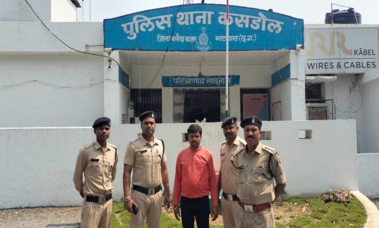 रायपुर के मित्तल हॉस्पिटल में काम करने वाला फर्जी डॉक्टर कसडोल में गिरफ्तार, जेल