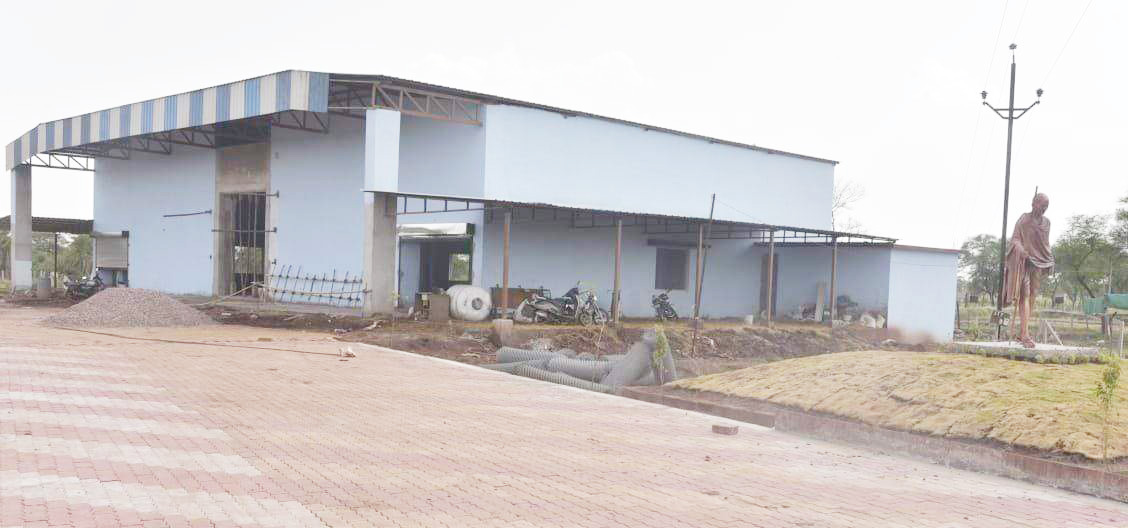 जिले के ग्राम पंचायत ढाबा में सर्व  सुविधा युक्त रीपा केन्द्र स्थापित