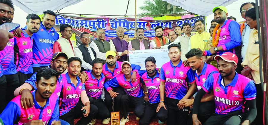 क्रिकेट :  दुर्ग ने रायपुर को हराया, जीते 3 लाख 
