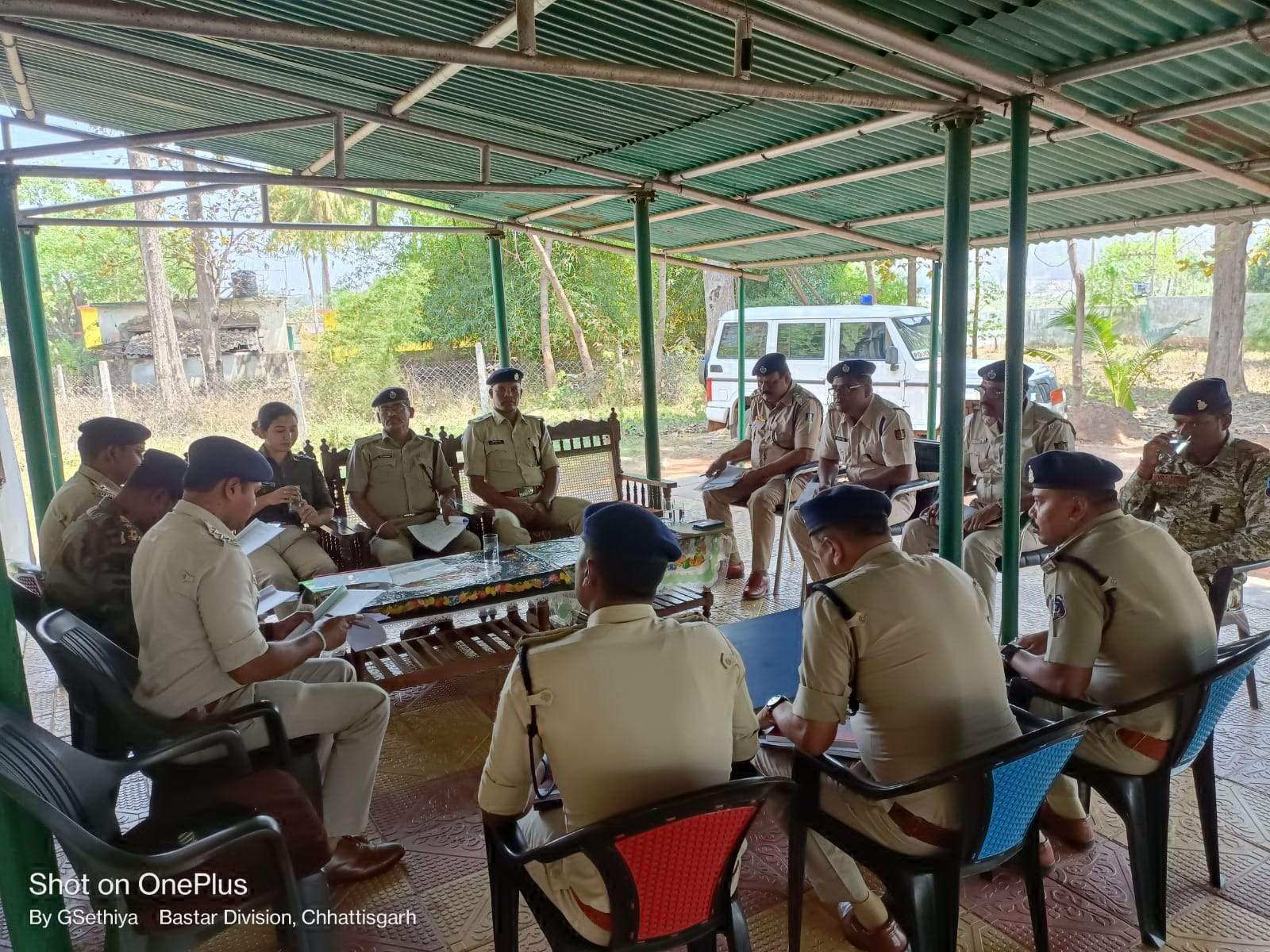 आम चुनाव: छत्तीसगढ़ और ओडिशा पुलिस की बैठक